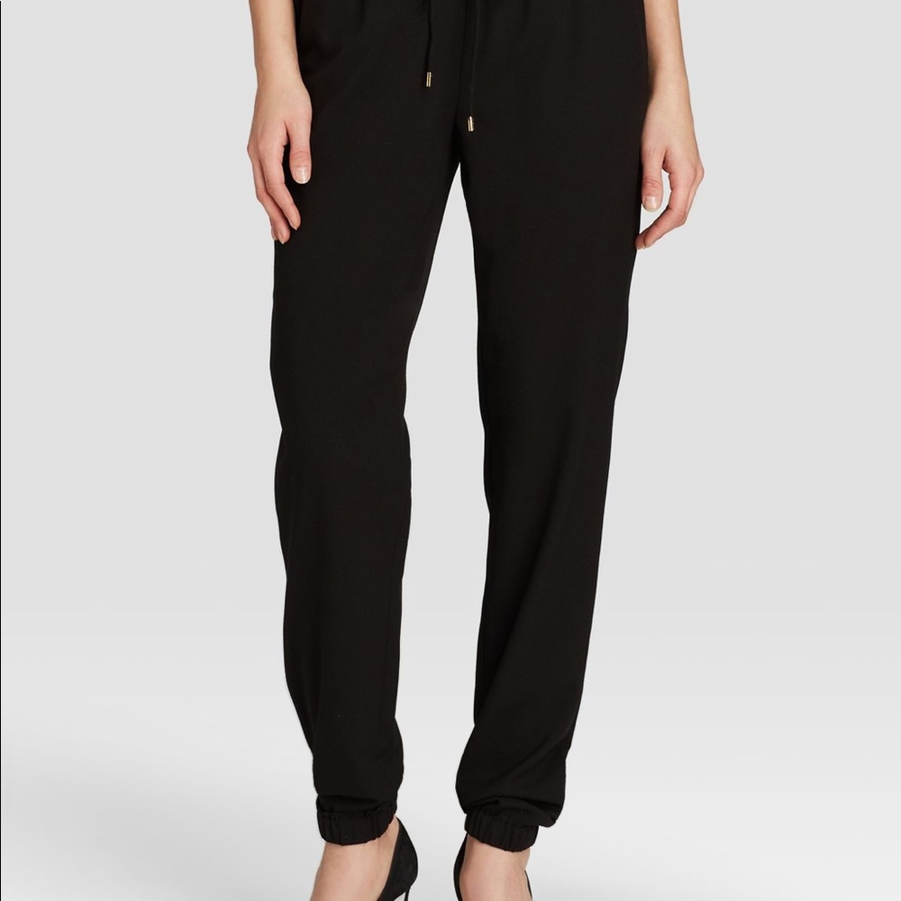 Michael Kors Harem Jogger Pants- Black Sz 2